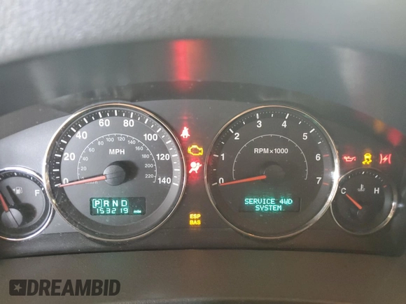 2006 Jeep Grand Cherokee Limited with VIN 1J4HR58286C307106, listed as a Copart auction lot 59401125 with 153,219 mi miles and Salvage title. Bid and sale history available at DreamBid. Image 9.