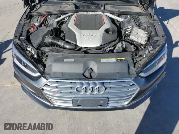 2019 Audi S5 Prestige z VIN WAUR4AF54KA004924, wystawiony jako Copart lot #80794694 z przebiegiem 44 122 mil mil oraz Szkoda całkowita • Salvage title. Historia ofert i sprzedaży dostępna na DreamBid. Obrazek 11.