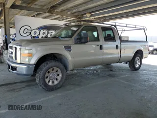 2008 Ford F-250 XL with VIN 1FTSW21R78EA12127, listed as a Copart auction lot 56317275 with 287,275 mi miles and Salvage title. Bid and sale history available at DreamBid. Image 1.