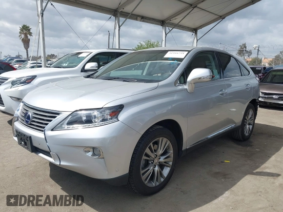 2013 Lexus RX 450h with VIN JTJZB1BAXD2409160, listed as a IAAI auction lot 41916721 with 62,599 mi miles and . Bid and sale history available at DreamBid. Image 18.