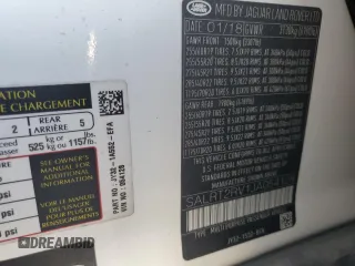 2018 Land Rover Discovery HSE Luxury with VIN SALRT2RV1JA054128, listed as a Copart auction lot 85158354 with 88,344 mi miles and Salvage Title. Bid and sale history available at DreamBid. Image 13.