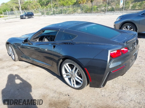 2018 Chevrolet Corvette 3LT with VIN 1G1YF2D78J5105256, listed as a IAAI auction lot 41878913 with 58,121 mi miles. Bid and sale history available at carsss.com. Image 3.