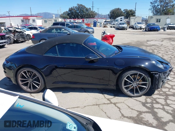 2022 Porsche 911 Carrera with VIN WP0CA2A95NS237100, listed as a IAAI auction lot 41754273 with 11,791 mi miles. Bid and sale history available at carsss.com. Image 14.