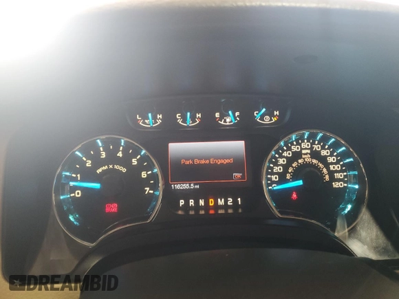 2013 Ford F-150 XL with VIN 1FTFW1ET2DKG50783, listed as a Copart auction lot 46353925 with 116,255 mi miles and Salvage Title. Bid and sale history available at carsss.com. Image 9.
