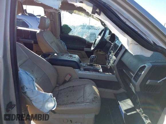 2017 Ford F-150 XL with VIN 1FTEW1EF1HKD09015, listed as a IAAI auction lot 40849304 with 117,380 mi miles. Bid and sale history available at carsss.com. Image 5.