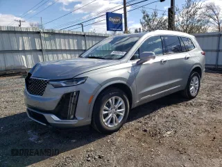 2023 Cadillac XT6 AWD Luxury with VIN 1GYKPBR43PZ106884, listed as a Copart auction lot 45300875 with 37,334 mi miles and Salvage Title. Bid and sale history available at carsss.com. Image 1.