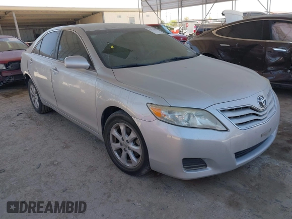 2011 Toyota Camry LE with VIN 4T4BF3EK8BR136604, listed as a IAAI auction lot 41825050 with 135,310 mi miles. Bid and sale history available at carsss.com. Image 1.