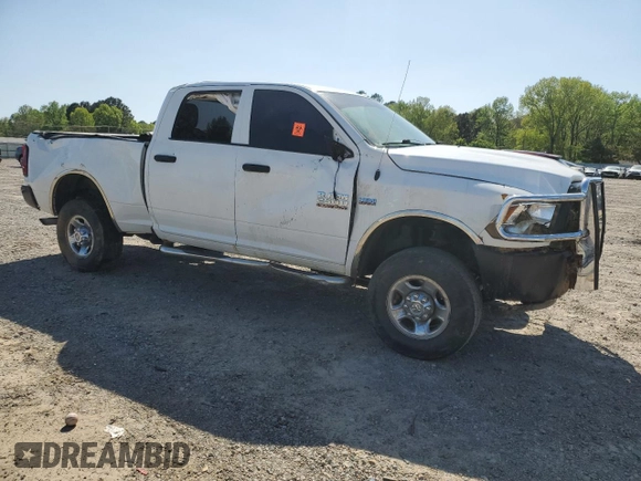 2016 Ram 2500 Tradesman with VIN 3C6UR5CJ5GG106529, listed as a Copart auction lot 52132305 with Not provided miles and Salvage title. Bid and sale history available at DreamBid. Image 4.