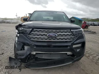 2021 Ford Explorer Limited with VIN 1FM5K8FW6MNA12197, listed as a Copart auction lot 46164015 with 0 mi miles and Salvage Title. Bid and sale history available at carsss.com. Image 5.
