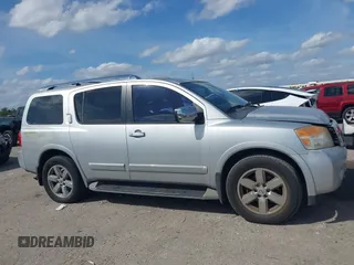 2011 Nissan Armada SV with VIN 5N1BA0ND2BN610453, listed as a IAAI auction lot 41647008 with 163,236 mi miles and . Bid and sale history available at DreamBid. Image 13.