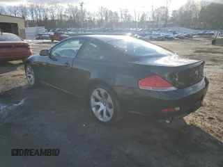 2004 BMW 6 Series 645Ci with VIN WBAEH73454B215628, listed as a Copart auction lot 45851645 with 0 mi miles and Clean Title. Bid and sale history available at carsss.com. Image 2.