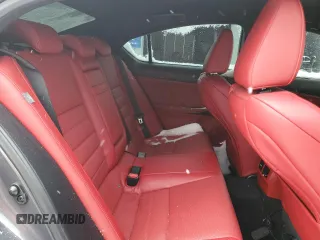 2021 Lexus IS with VIN JTHG81F24M5046606, listed as a Copart auction lot 43003795 with 95,641 mi miles and Salvage Title. Bid and sale history available at carsss.com. Image 10.
