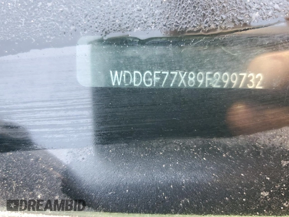 2009 Mercedes-Benz C 63 AMG with VIN WDDGF77X89F299732, listed as a Copart auction lot 57560915 with 116,839 mi miles and Salvage title. Bid and sale history available at DreamBid. Image 12.