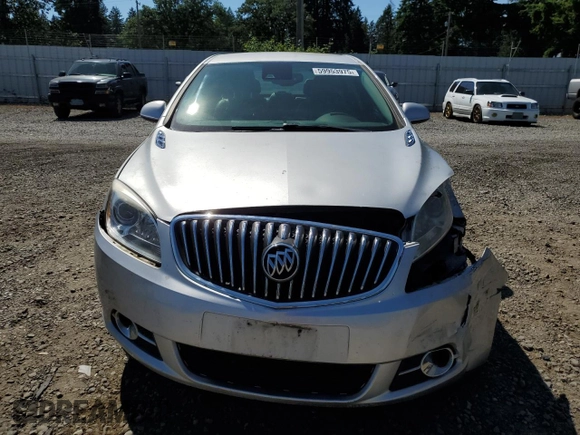 2014 Buick Verano Convenience Group z VIN 1G4PR5SK5E4117102, wystawiony jako Copart lot #59953975 z przebiegiem 132 582 mil mil oraz Szkoda całkowita • Salvage title. Historia ofert i sprzedaży dostępna na DreamBid. Obrazek 5.