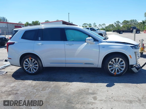 2024 Cadillac XT6 FWD Premium Luxury с VIN 1GYKPCRS0RZ700856, выставлен на аукционе IAAI как лот 41853450 с пробегом 6 507 миль миль и . История ставок и продаж доступна на DreamBid. Изображение 13.