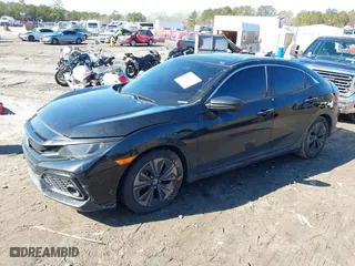 2017 Honda Civic Hatchback EX with VIN SHHFK7H54HU202509, listed as a IAAI auction lot 41448832 with NaN miles. Bid and sale history available at carsss.com. Image 18.