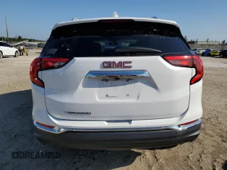 2020 GMC Terrain SLT with VIN 3GKALPEV4LL244089, listed as a Copart auction lot 50227825 with 77,346 mi miles and Salvage Title. Bid and sale history available at carsss.com. Image 6.