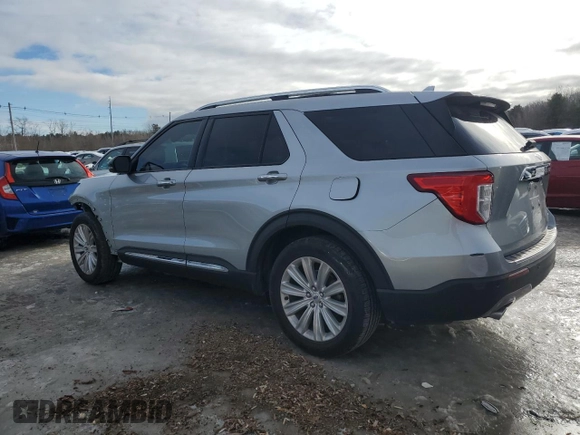 2020 Ford Explorer Limited with VIN 1FMSK8FH6LGB37482, listed as a Copart auction lot 42230385 with 61,392 mi miles and Salvage Title. Bid and sale history available at carsss.com. Image 2.
