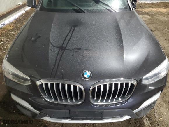 2021 BMW X3 sDrive30i with VIN 5UXTY3C05M9G65773, listed as a Copart auction lot 87863165 with 0 mi miles and Salvage Title. Bid and sale history available at carsss.com. Image 11.