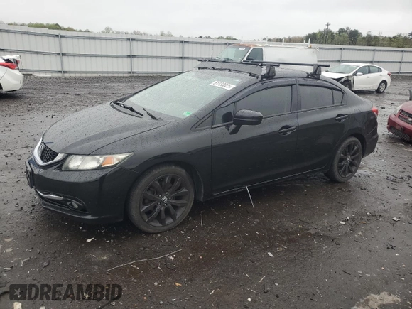 2014 Honda Civic EX-L with VIN 2HGFB2F98EH544403, listed as a Copart auction lot 51933625 with 168,926 mi miles and Salvage Title. Bid and sale history available at DreamBid. Image 1.