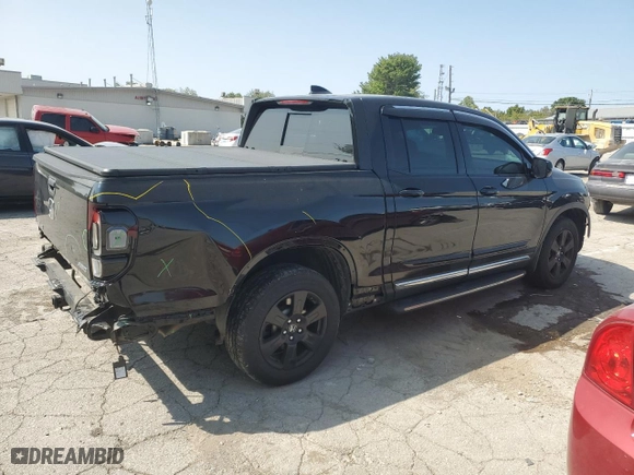 2018 Honda Ridgeline Black Edition with VIN 5FPYK3F87JB005203, listed as a Copart auction lot 70779194 with 75,708 mi miles and Salvage Title. Bid and sale history available at carsss.com. Image 3.