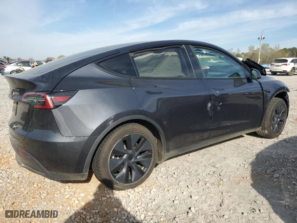 2024 Tesla Model Y with VIN 7SAYGDED6RF112689, listed as a Copart auction lot 50763815 with 11,933 mi miles and Salvage Title. Bid and sale history available at carsss.com. Image 3.