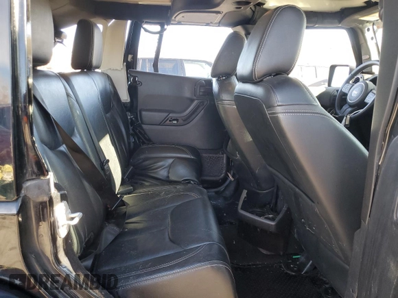 2016 Jeep Wrangler Unlimited 75th Anniversary with VIN 1C4BJWEG7GL113824, listed as a Copart auction lot 81372864 with 98,497 mi miles and Salvage title. Bid and sale history available at DreamBid. Image 11.