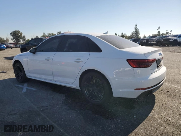 2017 Audi A4 Season of Audi ultra Premium with VIN WAUKMAF48HN042473, listed as a Copart auction lot 81180014 with 100,857 mi miles and Salvage Title. Bid and sale history available at carsss.com. Image 2.