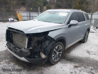 2020 Hyundai Palisade SEL with VIN KM8R24HE4LU056492, listed as a IAAI auction lot 41459989 with 76,318 mi miles. Bid and sale history available at carsss.com. Image 19.
