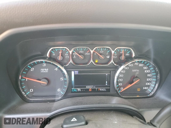2017 Chevrolet Silverado 1500 LT with VIN 3GCPCREC2HG452245, listed as a Copart auction lot 50136295 with 40,037 mi miles and Salvage Title. Bid and sale history available at DreamBid. Image 9.