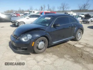 2016 Volkswagen Beetle Wolfsburg Edition with VIN 3VWF17AT4GM638684, listed as a Copart auction lot 49648665 with Not Provided miles and Salvage Title. Bid and sale history available at DreamBid. Image 1.