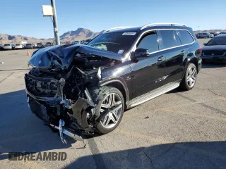 2015 Mercedes-Benz GL-Class GL 63 AMG with VIN 4JGDF7EE8FA562076, listed as a Copart auction lot 72840654 with 36,279 mi miles and Salvage Title. Bid and sale history available at carsss.com. Image 1.