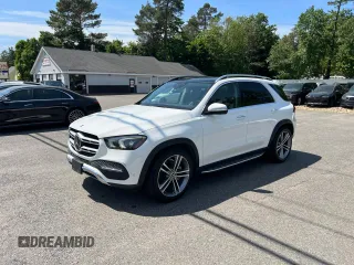 2020 Mercedes-Benz GLE 450 z VIN 4JGFB5KE8LA007105, wystawiony jako Copart lot #59799645 z przebiegiem 99 214 mil mil oraz Czysty tytuł • Clean title. Historia ofert i sprzedaży dostępna na DreamBid. Obrazek 2.