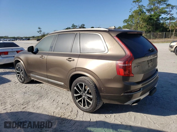 2017 Volvo XC90 Inscription with VIN YV4A22PL8H1174301, listed as a Copart auction lot 40815463 with 62,689 mi miles. Bid and sale history available at carsss.com. Image 2.