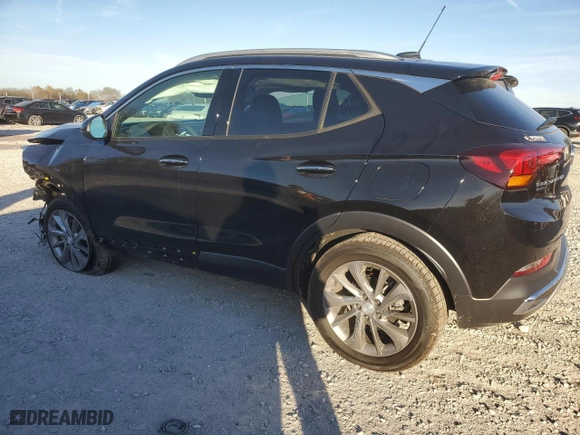 2023 Buick Encore GX Essence with VIN KL4MMGSL4PB158310, listed as a Copart auction lot 80319444 with 1,242 mi miles and Salvage Title. Bid and sale history available at carsss.com. Image 2.