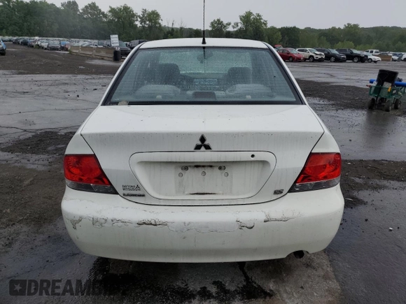 2004 Mitsubishi Lancer ES with VIN JA3AJ26E24U014463, listed as a Copart auction lot 83843264 with 0 mi miles and Non Repairable. Bid and sale history available at carsss.com. Image 6.