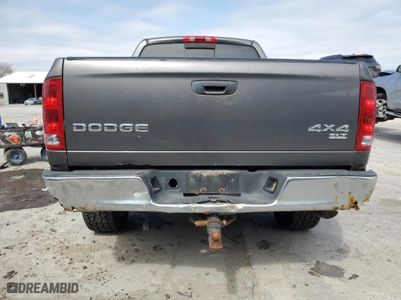2004 Dodge Ram 1500 SLT with VIN 1D7HU18D24J208150, listed as a Copart auction lot 46089865 with 183,575 mi miles and Salvage Title. Bid and sale history available at carsss.com. Image 6.