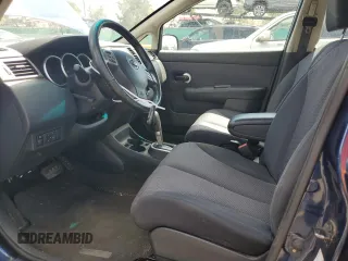 2008 Nissan Versa 1.8 S with VIN 3N1BC13E08L460256, listed as a Copart auction lot 53116335 with 163,223 mi miles and Salvage Title. Bid and sale history available at carsss.com. Image 7.
