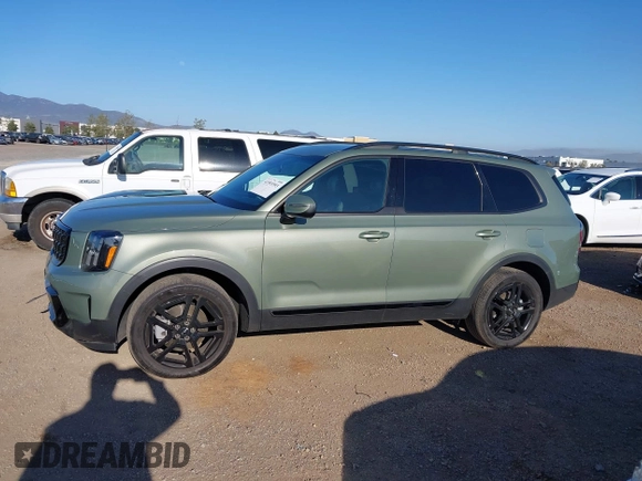 2024 Kia Telluride EX with VIN 5XYP3DGC1RG556502, listed as a IAAI auction lot 41993593 with 8,891 mi miles and . Bid and sale history available at carsss.com. Image 14.