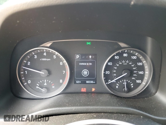 2018 Hyundai Elantra Value Edition with VIN 5NPD84LF5JH338256, listed as a Copart auction lot 52524715 with 98,338 mi miles and Salvage Title. Bid and sale history available at DreamBid. Image 9.