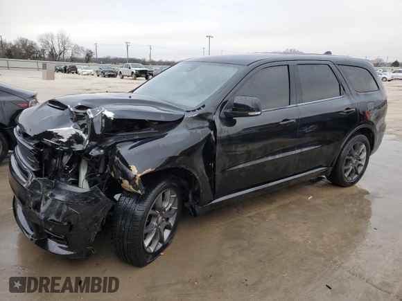2018 Dodge Durango R/T с VIN 1C4SDHCT1JC444781, выставлен на аукционе Copart как лот 45144225 с пробегом 160 262 миль миль и Чистый • Clean title. История ставок и продаж доступна на DreamBid. Изображение 1.