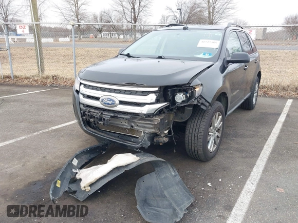 2013 Ford Edge SEL with VIN 2FMDK4JC0DBC52777, listed as a IAAI auction lot 41727385 with 167,006 mi miles. Bid and sale history available at carsss.com. Image 6.