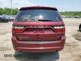 2018 Dodge Durango GT with VIN 1C4RDJDG9JC395675, listed as a Copart auction lot 59789235 with 65,270 mi miles and Salvage title. Bid and sale history available at DreamBid. Image 6.