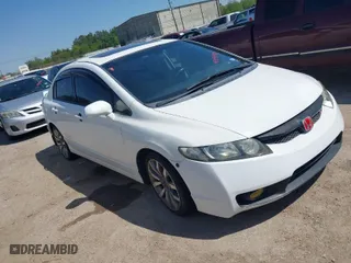 2008 Honda Civic Sdn Si with VIN 2HGFA555X8H709097, listed as a IAAI auction lot 41993149 with 219,146 mi miles. Bid and sale history available at carsss.com. Image 1.