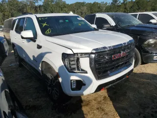 2021 GMC Yukon AT4 with VIN 1GKS2CKD6MR315346, listed as a Copart auction lot 73985204 with 34,916 mi miles and Non Repairable. Bid and sale history available at carsss.com. Image 4.