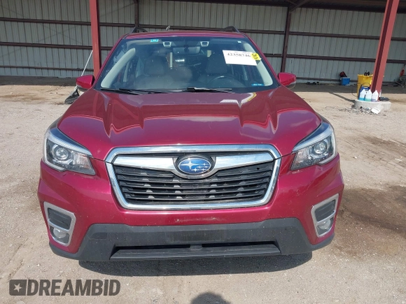 2020 Subaru Forester Limited with VIN JF2SKAUC3LH593437, listed as a IAAI auction lot 42358746 with 65,728 mi miles and . Bid and sale history available at DreamBid. Image 12.