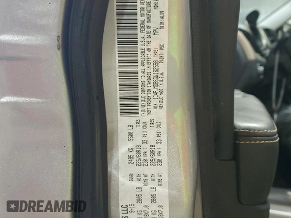 2016 Jeep Cherokee Limited with VIN 1C4PJMDB6GW162558, listed as a Copart auction lot 62741085 with 124,073 mi miles and Salvage title. Bid and sale history available at DreamBid. Image 14.