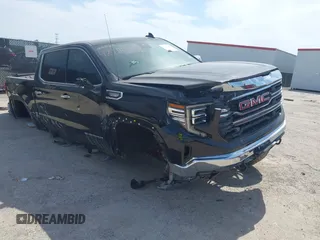 2022 GMC Sierra 1500 SLT with VIN 3GTUUDED4NG606137, listed as a IAAI auction lot 42214508 with 23,178 mi miles and . Bid and sale history available at DreamBid. Image 1.