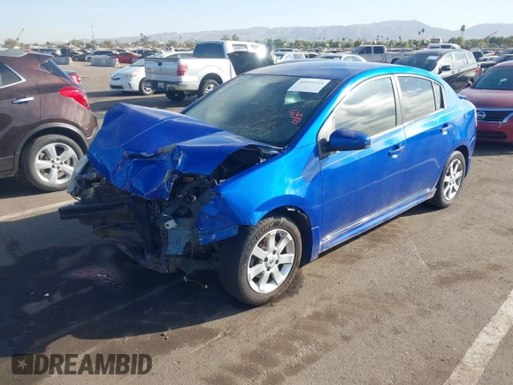2010 Nissan Sentra SR with VIN 3N1AB6AP3AL690654, listed as a IAAI auction lot 41031115 with 233,031 mi miles and . Bid and sale history available at DreamBid. Image 2.