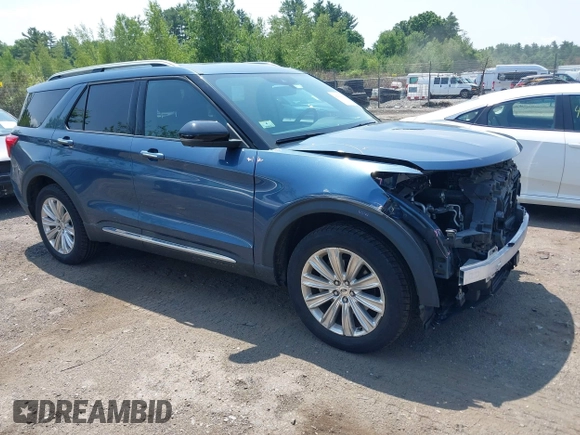 2020 Ford Explorer Limited with VIN 1FMSK8FH8LGA75390, listed as a IAAI auction lot 42563694 with 55,481 mi miles and . Bid and sale history available at DreamBid. Image 1.